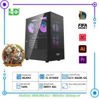 PC GAMING ( i5-12400F | 16GB DDR4 | GTX 1650 | SSD 256GB | X-POWER III 650 | Tản Z4 )