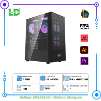 LDSHOP 05 (i5-14500/B760/32GB RAM/1TB SSD/4060/650W)